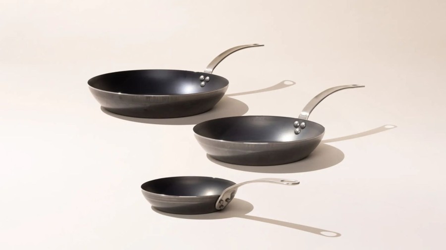 Cookware Made In | Blue Carbon Steel Frying Pan