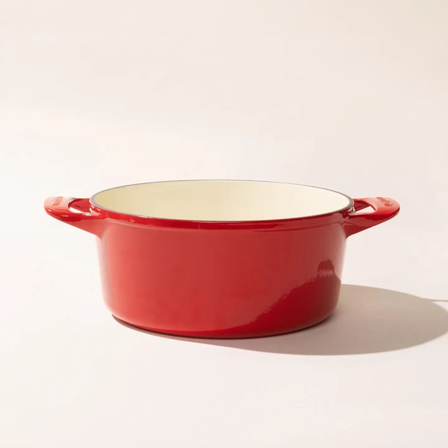 Cookware Made In | Round Enameled Cast Iron Dutch Oven