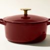 Cookware Made In | Round Enameled Cast Iron Dutch Oven