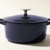 Cookware Made In | Round Enameled Cast Iron Dutch Oven