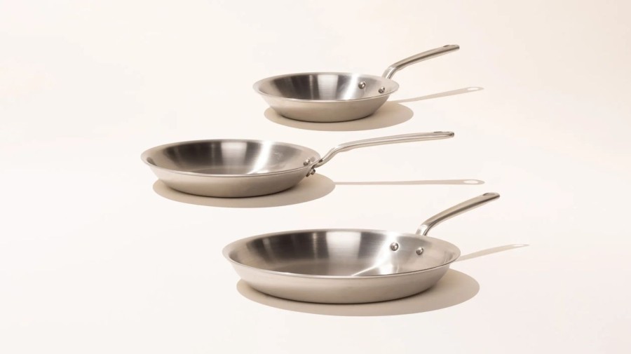 Cookware Made In | Stainless Clad Frying Pan