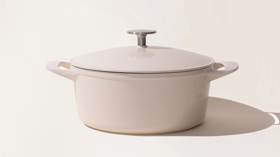 Cookware Made In | Round Enameled Cast Iron Dutch Oven