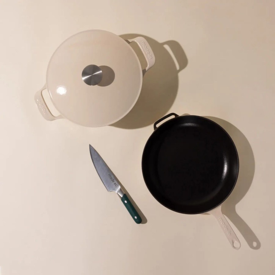 Cookware Made In | Enameled Cast Iron And Knife Set