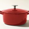 Cookware Made In | Round Enameled Cast Iron Dutch Oven