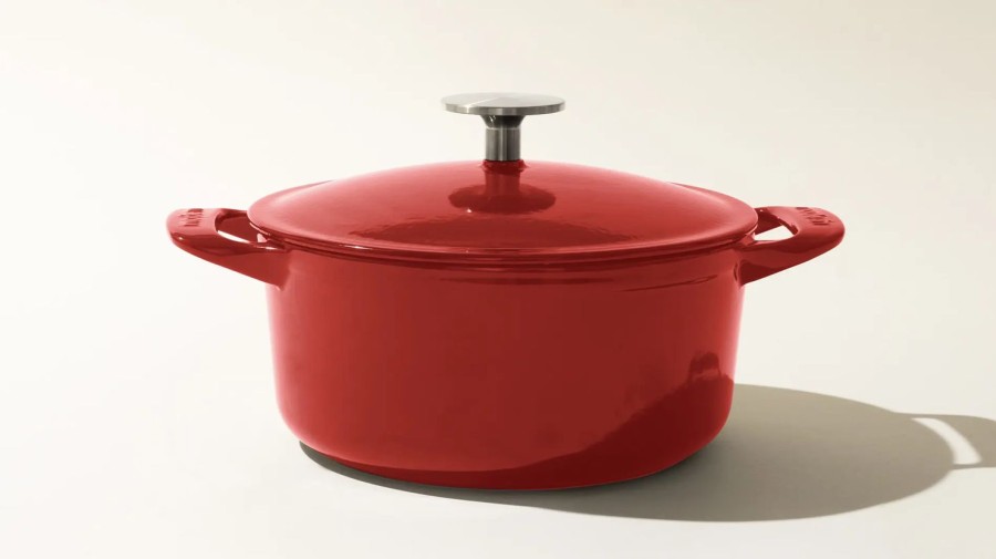 Cookware Made In | Round Enameled Cast Iron Dutch Oven