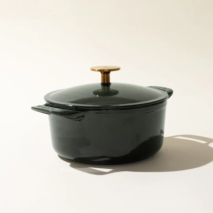 Cookware Made In | Round Enameled Cast Iron Dutch Oven