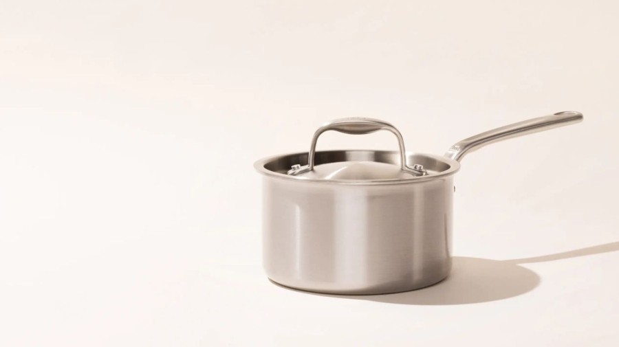 Cookware Made In | Stainless Clad Saucepan