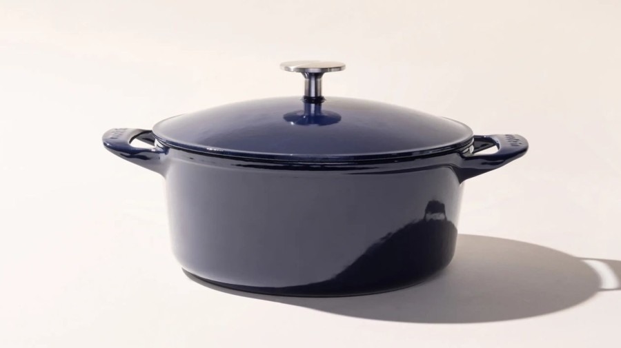 Cookware Made In | Round Enameled Cast Iron Dutch Oven