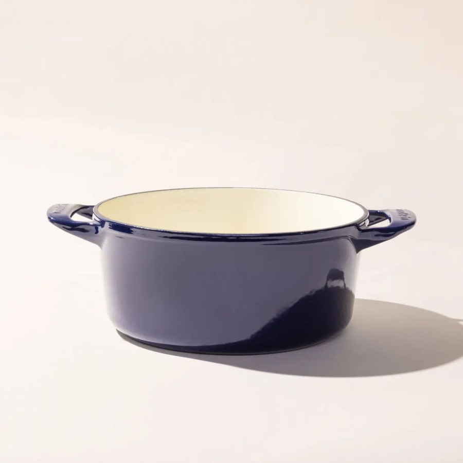 Cookware Made In | Round Enameled Cast Iron Dutch Oven