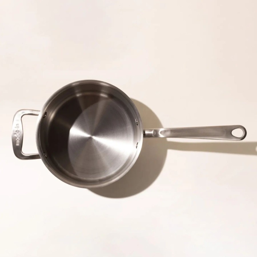 Cookware Made In | Stainless Clad Saucepan